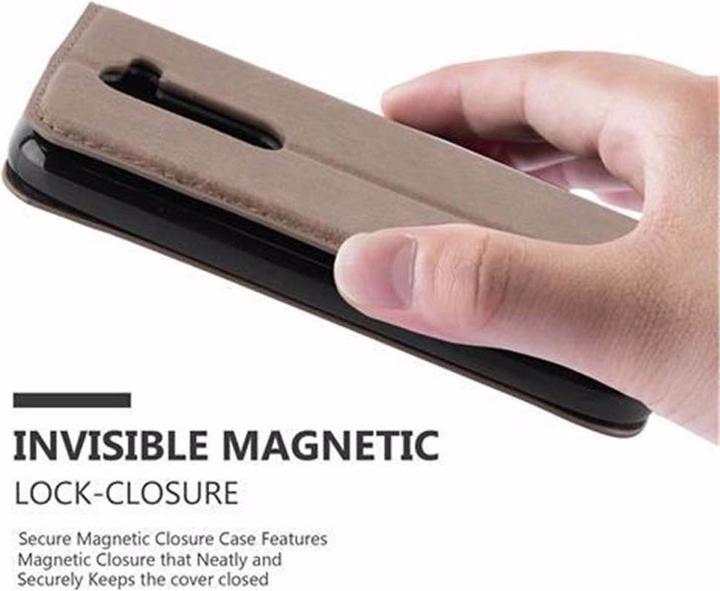 Actual product image Cadorabo Book Invisible Magnet Cover (LG G2 Mini)