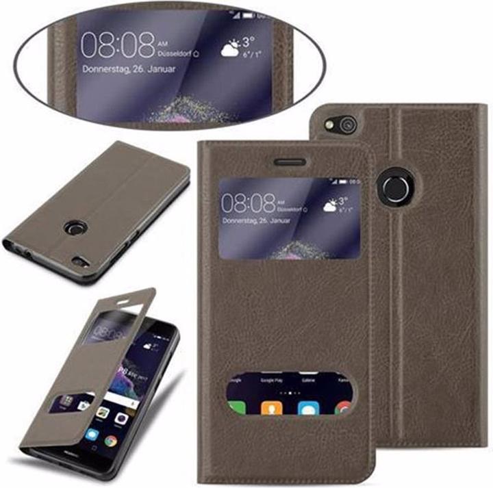 Productafbeelding Cadorabo Boek met Uitzicht Dubbele Raambedekking (Huawei P8 Lite (2017))