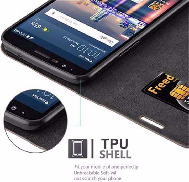 Actual product image Cadorabo Book Invisible Magnet Cover (LG Stylus 3)