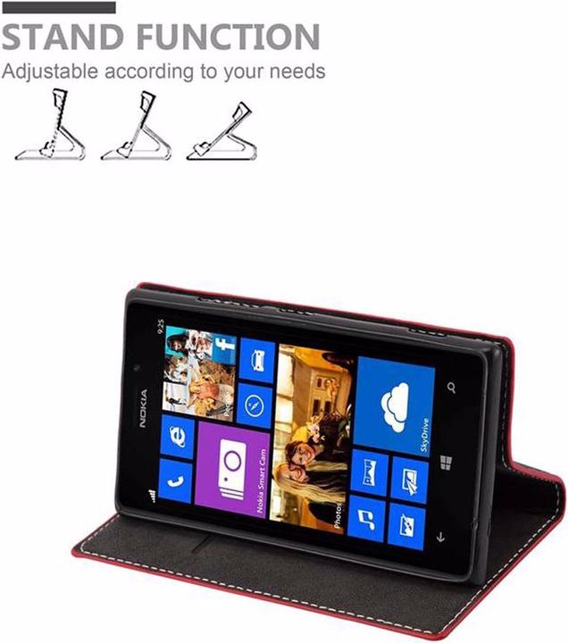 Productafbeelding Cadorabo Boek X Portemonnee Hoesje (Nokia Lumia 925)