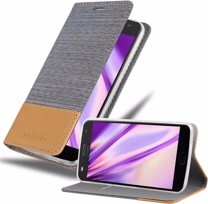 Produktbild Cadorabo Jeans Optik (Motorola Moto Z2 Play, Motorola Moto Z2 Force)
