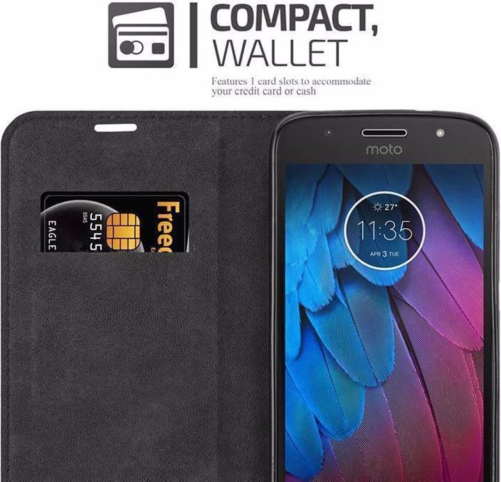 Productafbeelding Cadorabo Boek Onzichtbare Magneethoes (Motorola Moto G5S)