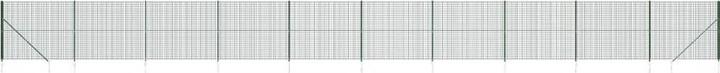 Actual product image VidaXL Maschendrahtzaun mit Bodenhülsen Grün 2,2x25 m, Farbe