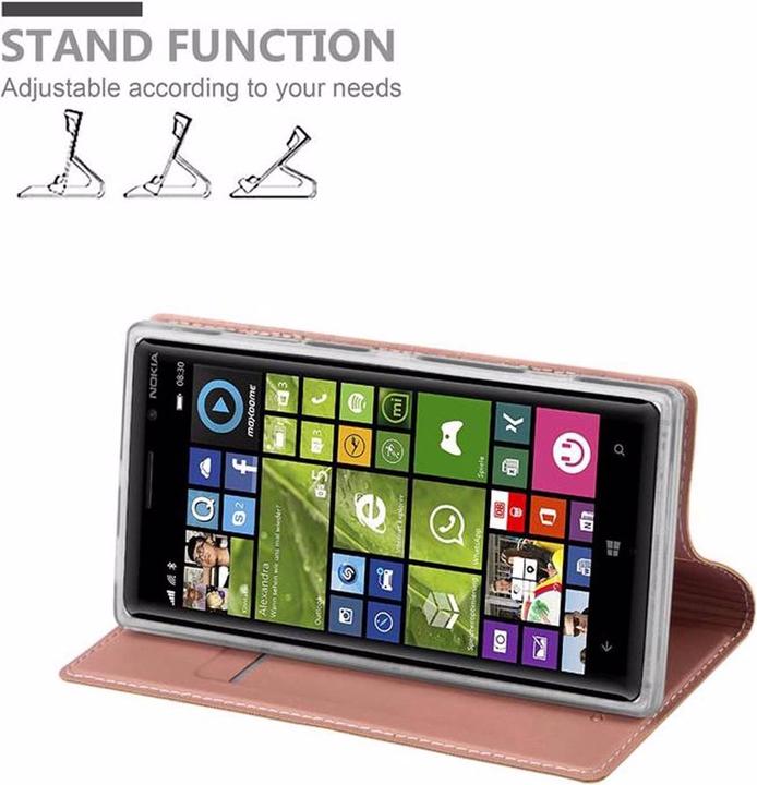 Image du produit Cadorabo Book Classy Style Cover (Nokia Lumia 830)