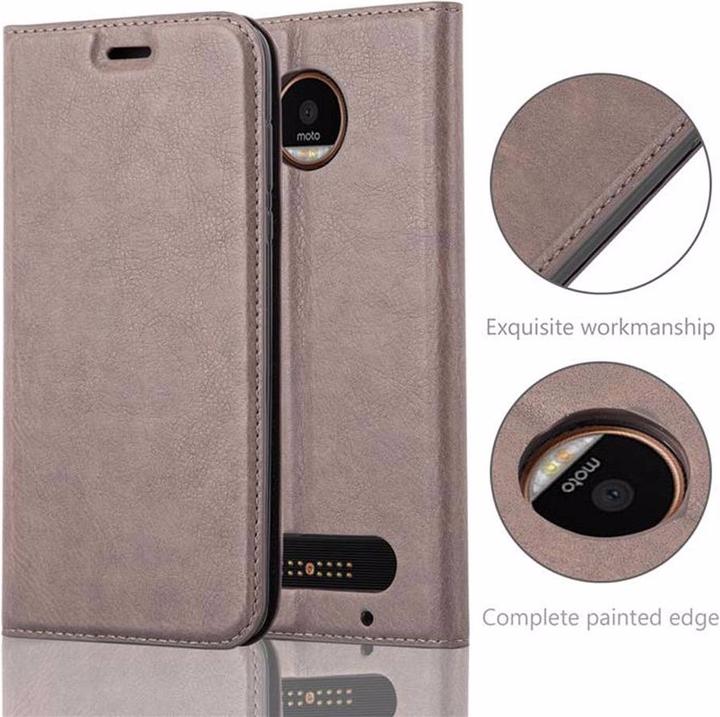 Image du produit Cadorabo Book Couverture magnétique invisible (Motorola Moto Z2)
