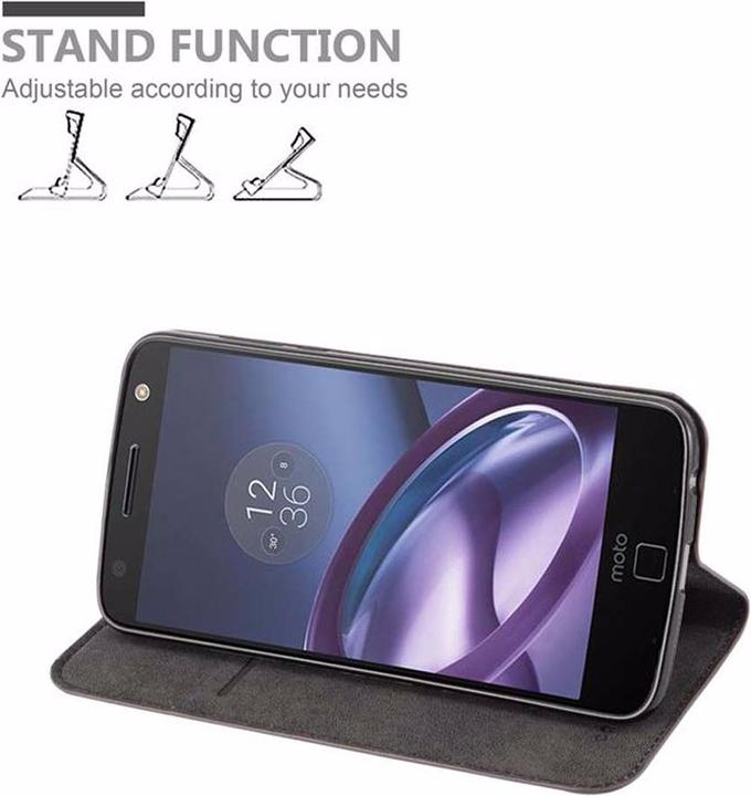 Image du produit Cadorabo Book Couverture magnétique invisible (Motorola Moto Z2)