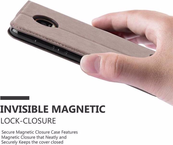 Image du produit Cadorabo Book Couverture magnétique invisible (Motorola Moto Z2)