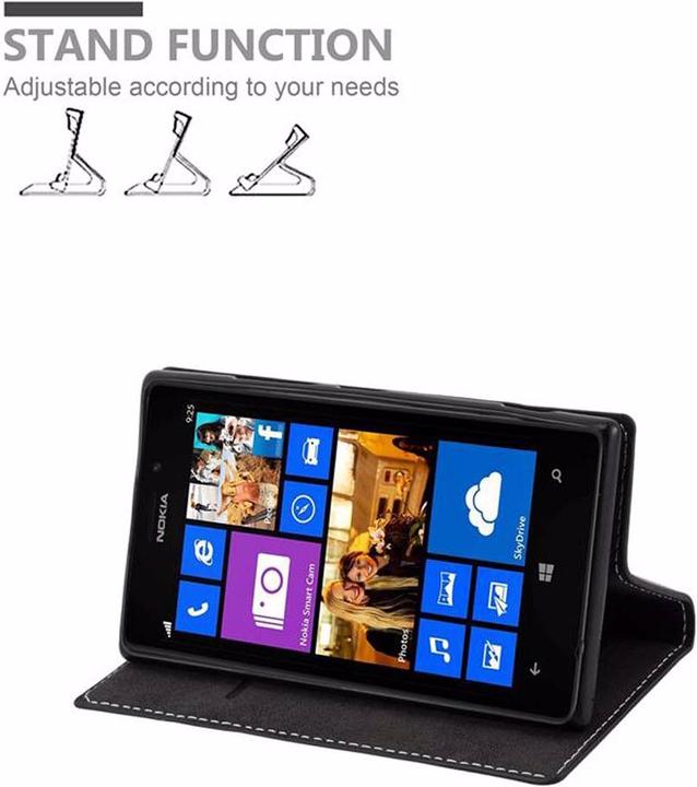 Produktbild Cadorabo Book X-Wallet Cover (Nokia Lumia 925)