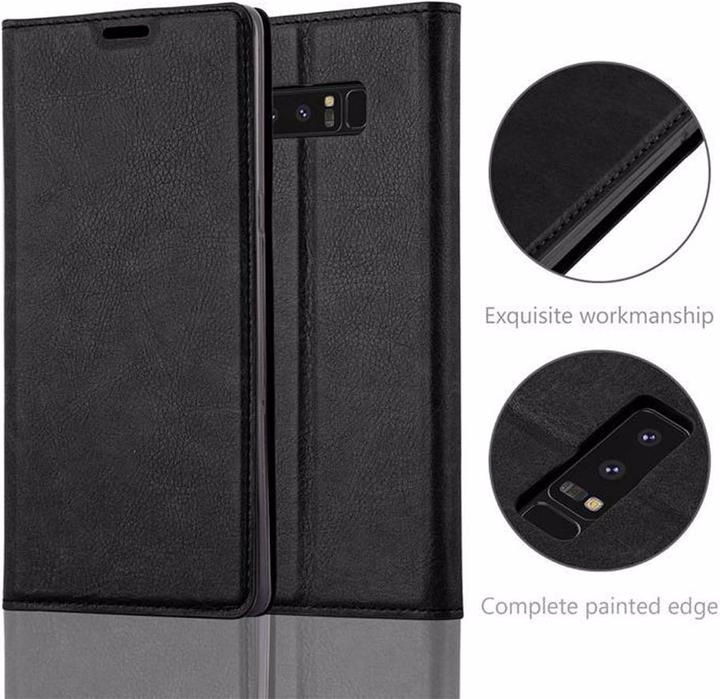 Actual product image Cadorabo Book Invisible Magnet Cover (Samsung Galaxy Note 8)
