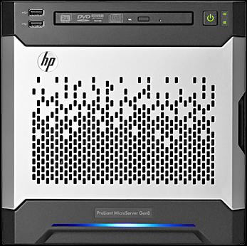 Produktbild HPE ProLiant MicroServer Gen8 (Intel Core i3-3240, 4 GB, Micro Server)