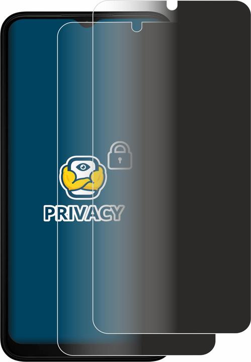 Actual product image BROTECT Anti-spy privacy film Blue light protection film (2 Piece, Nokia C22)