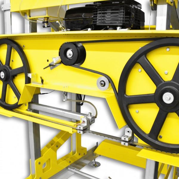 Produktbild Markmüller BAMATO - Blockbandsäge m. Benzinmotor u. elektrischer Höhenverstellung m. 5,9 m Rollbahn BBSW-660GPR