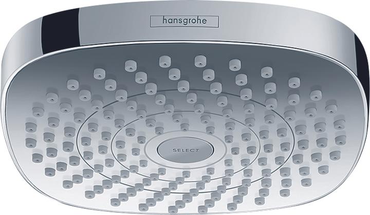Actual product image hansgrohe HG overhead shower Croma Select E 180 2jet DN 15 white/chrome (2 Beam types, 16 l/min)