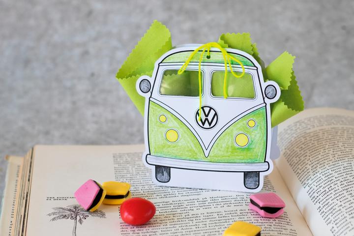 Produktbild VW Vorlagenmappe "Bulli". Die offizielle kreative Vorlagensammlung mit dem kultigen VW-Bus (Deutsch, Miriam Dornemann, 2023)