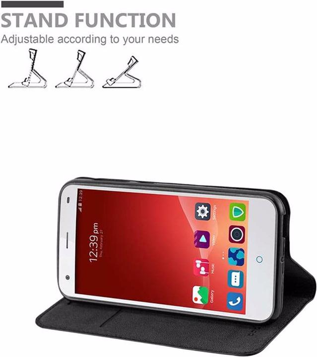 Actual product image Cadorabo Book Invisible Magnet Cover (ZTE Blade S6)
