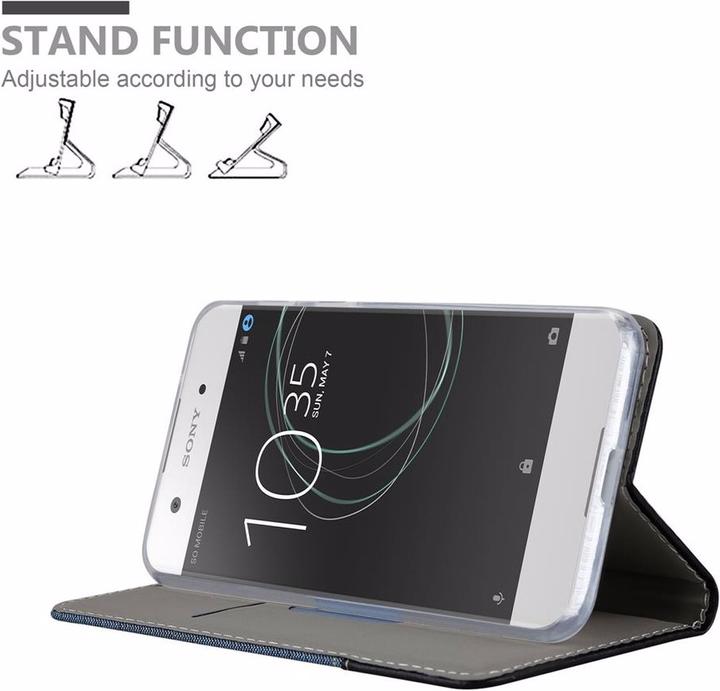 Image du produit Cadorabo Couverture look jeans Book (Sony Xperia XA1)