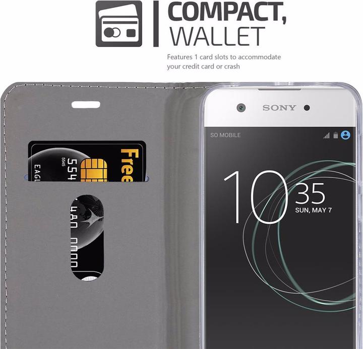 Image du produit Cadorabo Couverture look jeans Book (Sony Xperia XA1)