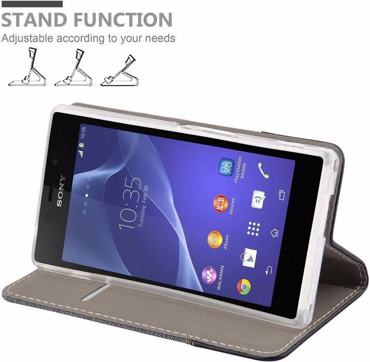 Productafbeelding Cadorabo Boek Jeans Optiek Cover (Xperia M2 Aqua)