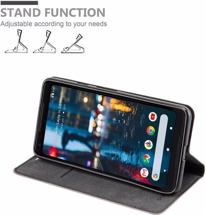 Produktbild Cadorabo Book Invisible Magnet Cover (Google Pixel 2 XL)