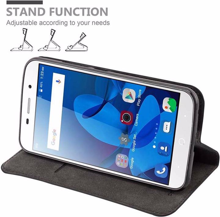 Productafbeelding Cadorabo Boek Onzichtbare Magneethoes (ZTE Blade A602)