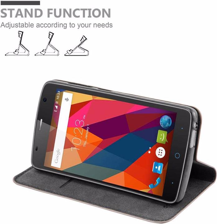 Image du produit Cadorabo Book Couverture magnétique invisible (ZTE Blade L5)