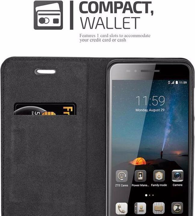 Productafbeelding Cadorabo Boek Onzichtbare Magneethoes (ZTE Blade A612)