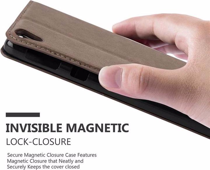 Productafbeelding Cadorabo Boek Onzichtbare Magneethoes (Sony Xperia E5)