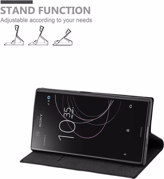 Image du produit Cadorabo Book Couverture magnétique invisible (Sony Xperia XZ1)