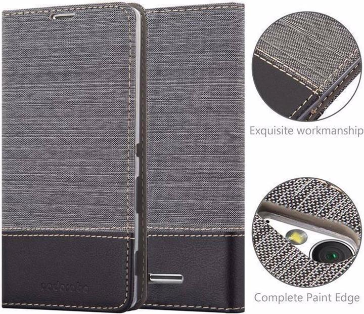 Produktbild Cadorabo Book Jeans Optik Cover (Sony Xperia T3)