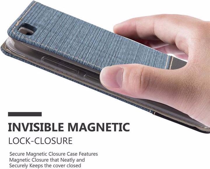 Produktbild Cadorabo Book Jeans Optik Cover (Xiaomi Mi 5s)