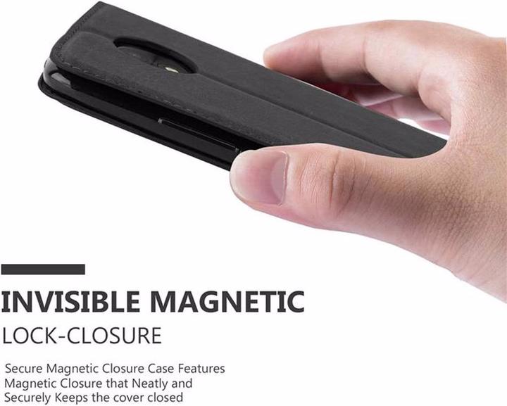 Productafbeelding Cadorabo Boek Onzichtbare Magneethoes (Motorola Moto C)