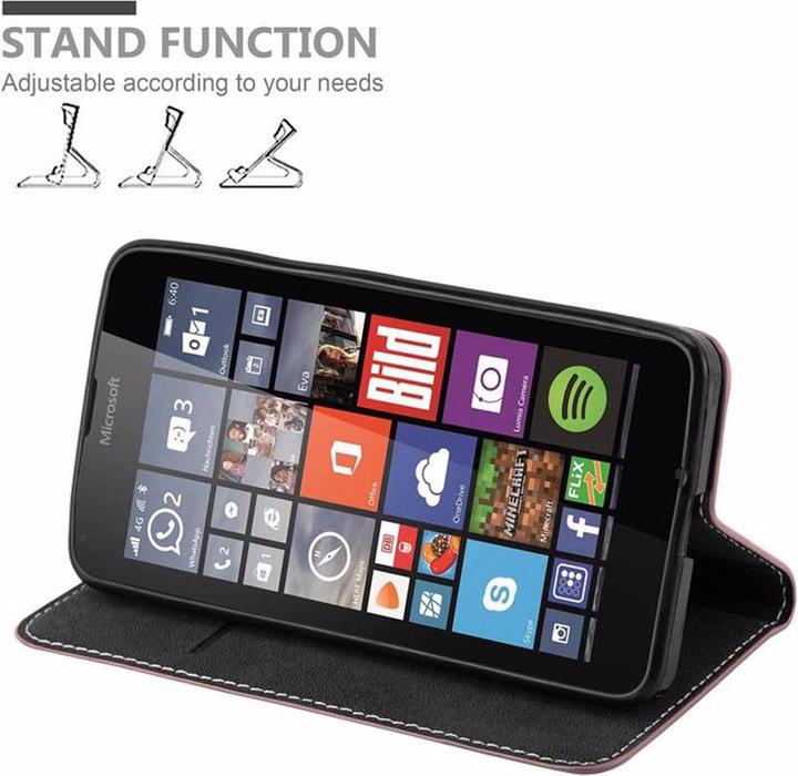 Actual product image Cadorabo Book X Wallet Cover (Microsoft Lumia 640)