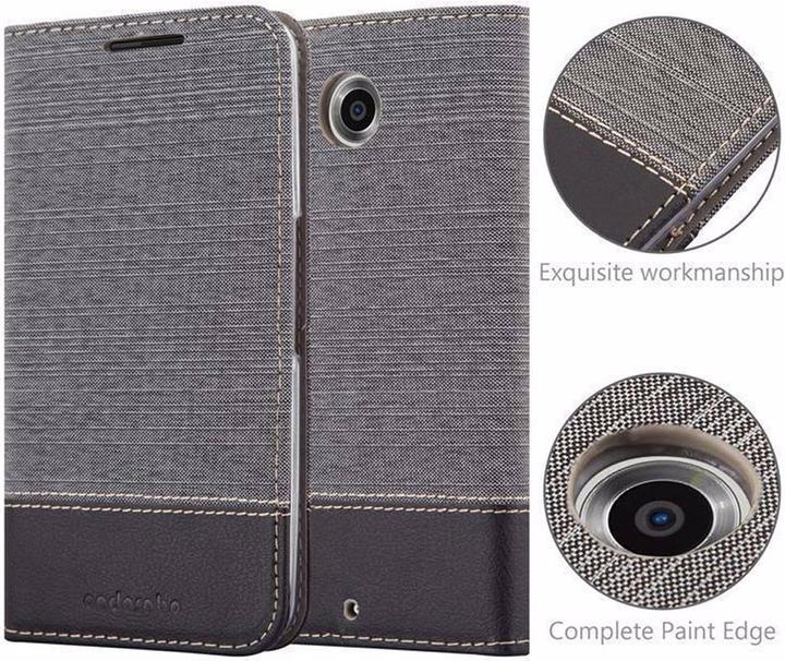 Actual product image Cadorabo Book Jeans Optics Cover (Motorola Nexus 6)