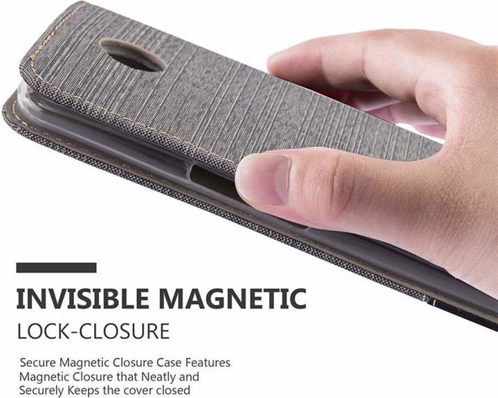 Actual product image Cadorabo Book Jeans Optics Cover (Motorola Nexus 6)