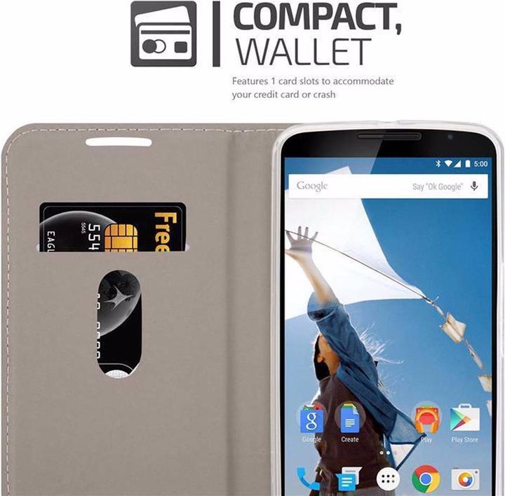 Actual product image Cadorabo Book Jeans Optics Cover (Motorola Nexus 6)