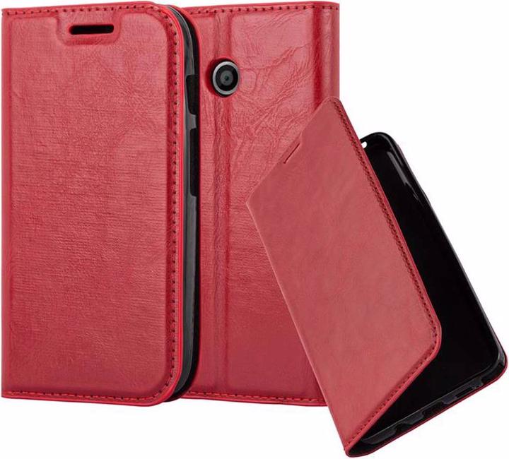 Productafbeelding Cadorabo Boek Onzichtbare Magneethoes (Motorola Moto E)