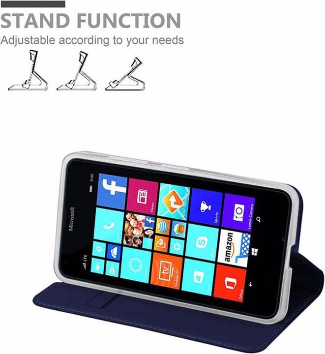 Immagine prodotto Cadorabo Copertina in stile libro di classe (Microsoft Lumia 640)