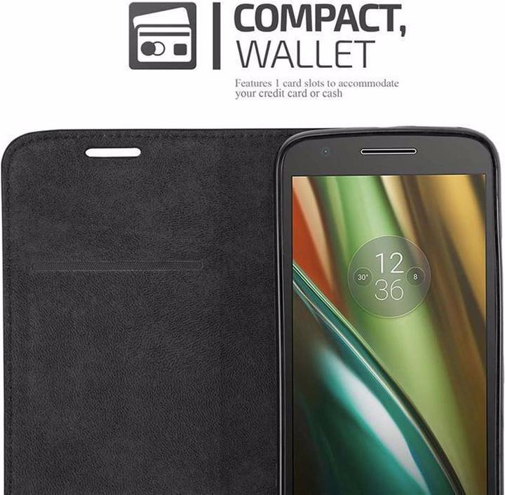 Immagine prodotto Cadorabo Copertina magnetica invisibile del libro (Motorola Moto E3)