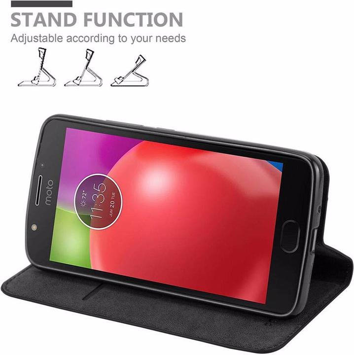Produktbild Cadorabo Book Invisible Magnet Cover (Motorola Moto E4 Plus)