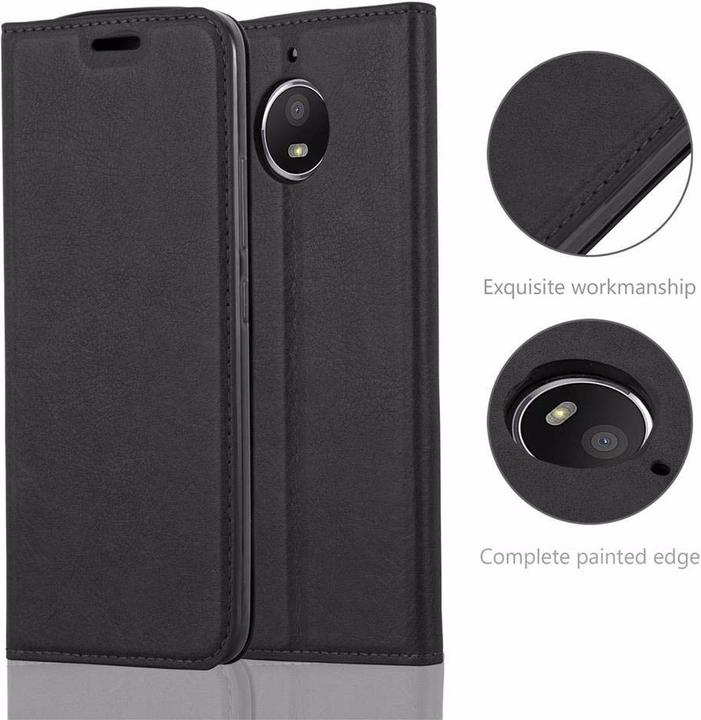 Produktbild Cadorabo Book Invisible Magnet Cover (Motorola Moto E4 Plus)