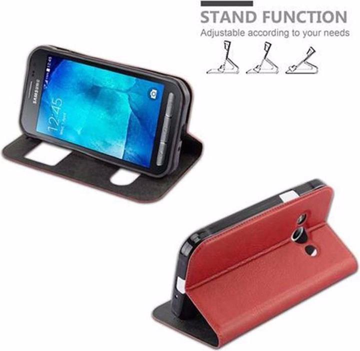 Produktbild Cadorabo Book mit View Doppelfenster Cover (Samsung Galaxy Xcover 3)