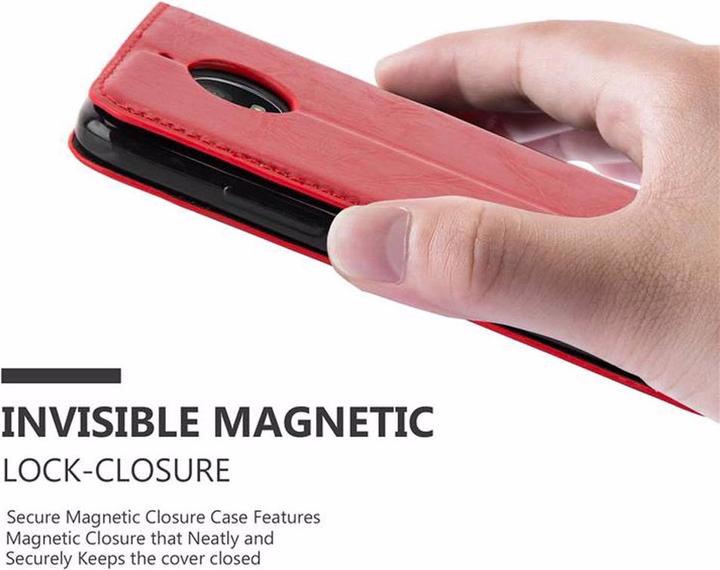 Image du produit Cadorabo Book Couverture magnétique invisible (Motorola Moto E4)