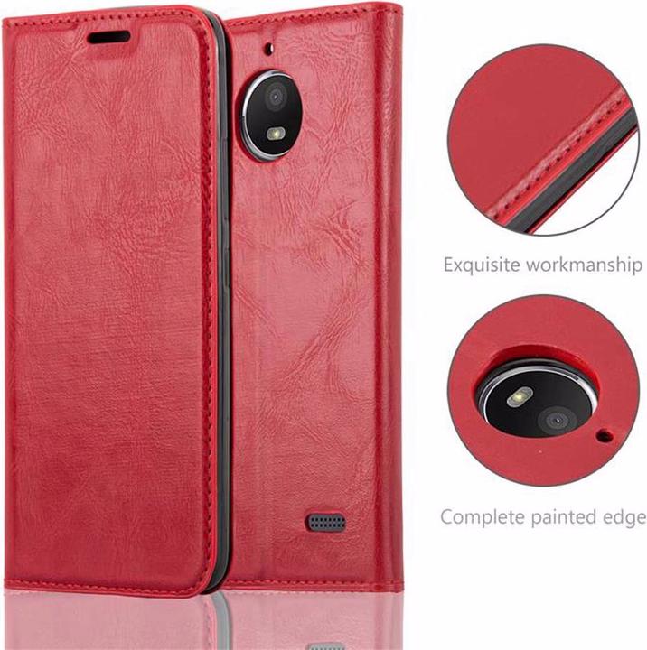 Image du produit Cadorabo Book Couverture magnétique invisible (Motorola Moto E4)