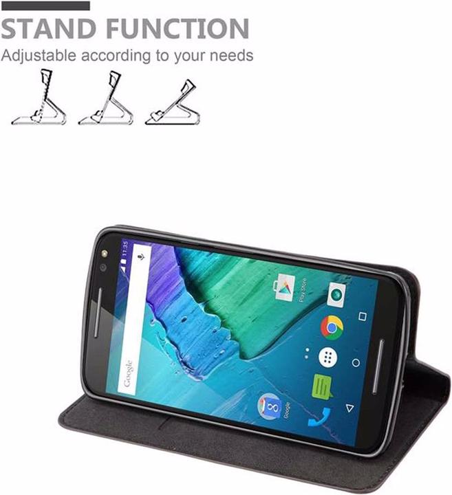 Immagine prodotto Cadorabo Copertina magnetica invisibile del libro (Motorola Moto X Style)