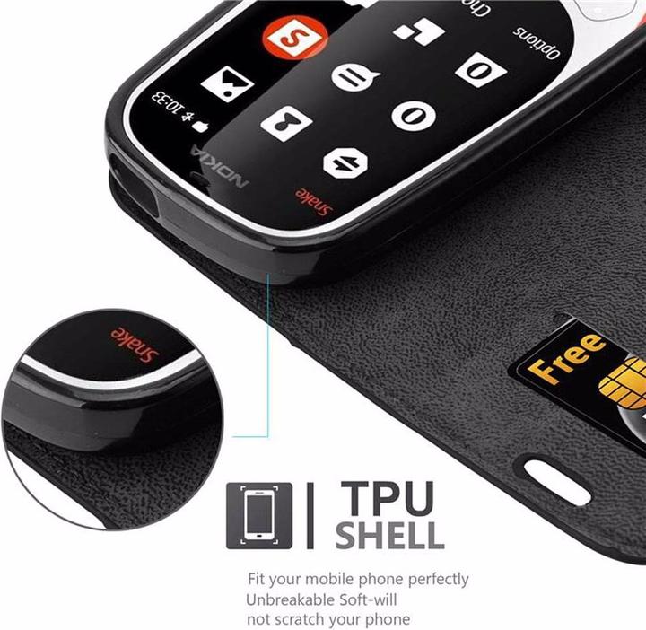 Produktbild Cadorabo Book Invisible Magnet Cover (Nokia 3310 3G)