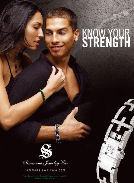 Immagine prodotto Simmons Jewelry Co. Bracciale in acciaio inox Vegas - DBG1625STWB (Acciaio inossidabile)