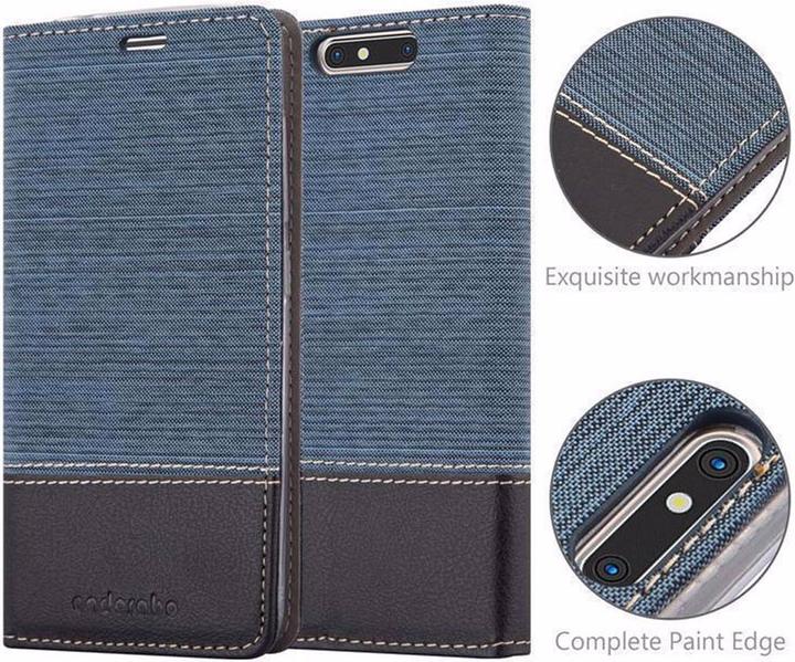 Image du produit Cadorabo Couverture look jeans Book (ZTE Blade V8)