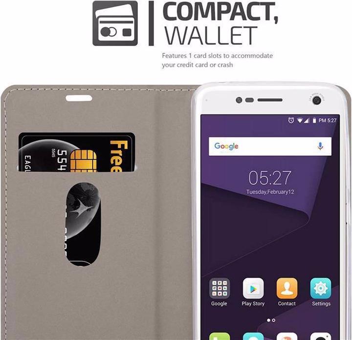 Image du produit Cadorabo Couverture look jeans Book (ZTE Blade V8)