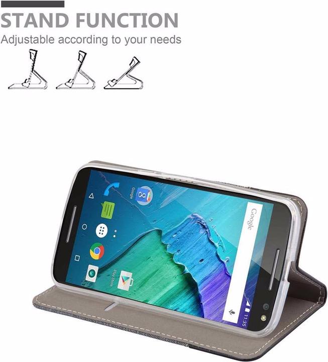 Productafbeelding Cadorabo Boek Jeans Optiek Cover (Motorola Moto X Stijl)