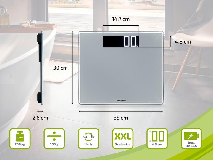Actual product image Soehnle Style Sense Comfort 600 (200 kg)